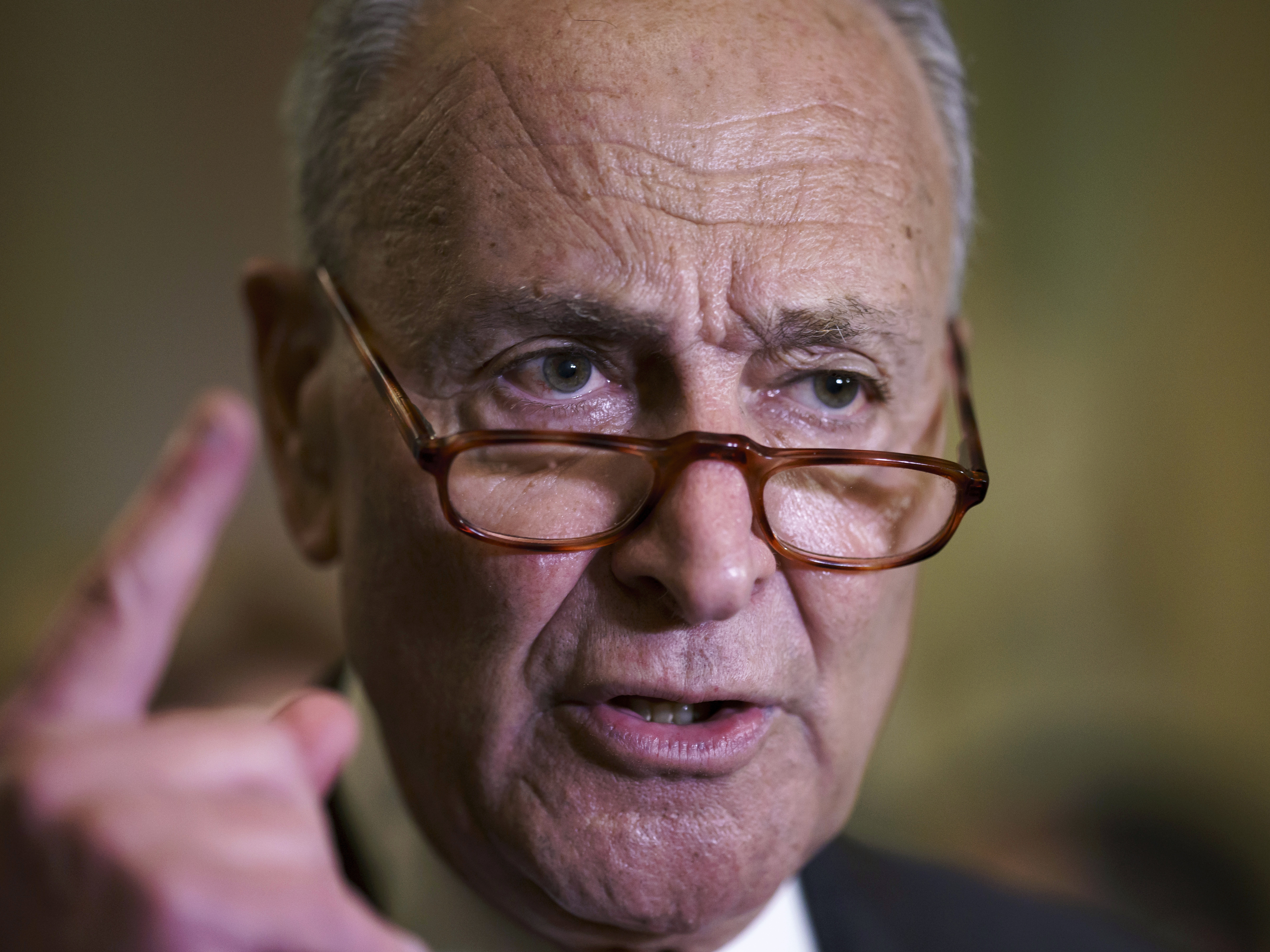caption: Senate Democrats were unable to advance a bill that funds the government. Now Democratic leaders will need to figure another way forward to avoid a government shutdown. (AP Photo/J. Scott Applewhite)