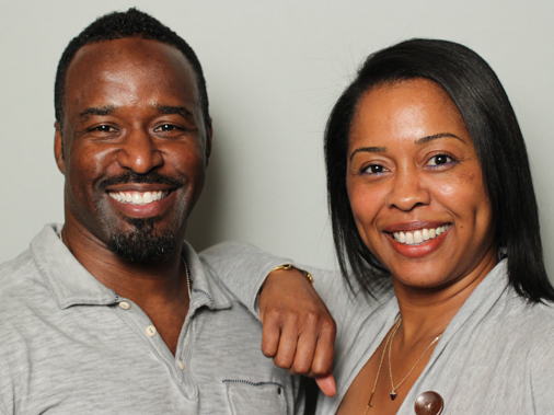 caption: Anderson and Karen Lawson at their StoryCorps recording in Atlanta in 2015.