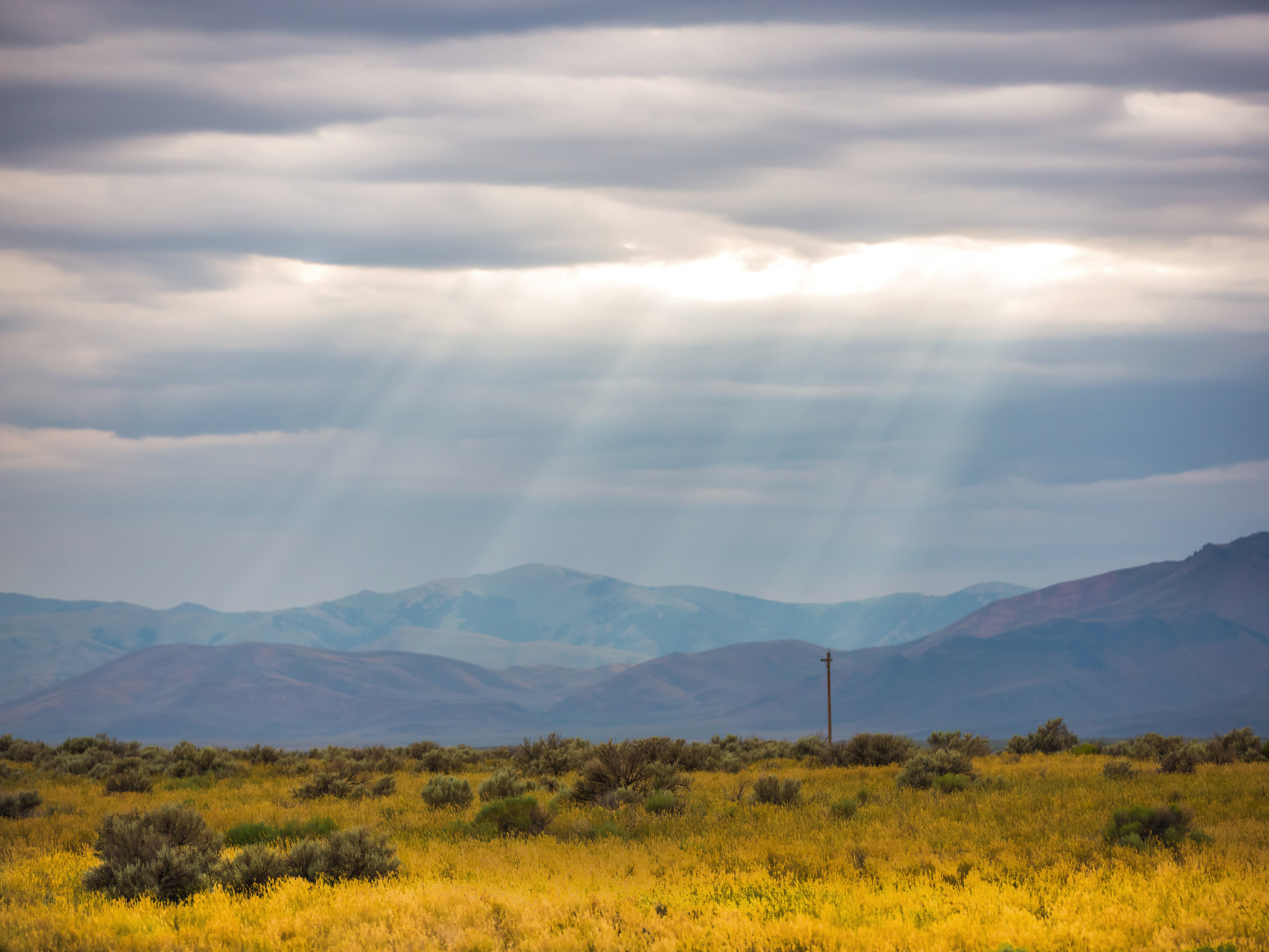caption: The wide-open spaces of Arco, Idaho, appeal to some doctors with a love of the outdoors.