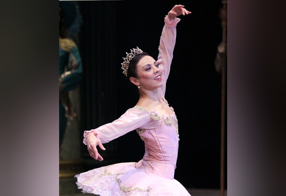 caption: Kaori Nakamura in PNB's "Sleeping Beauty"