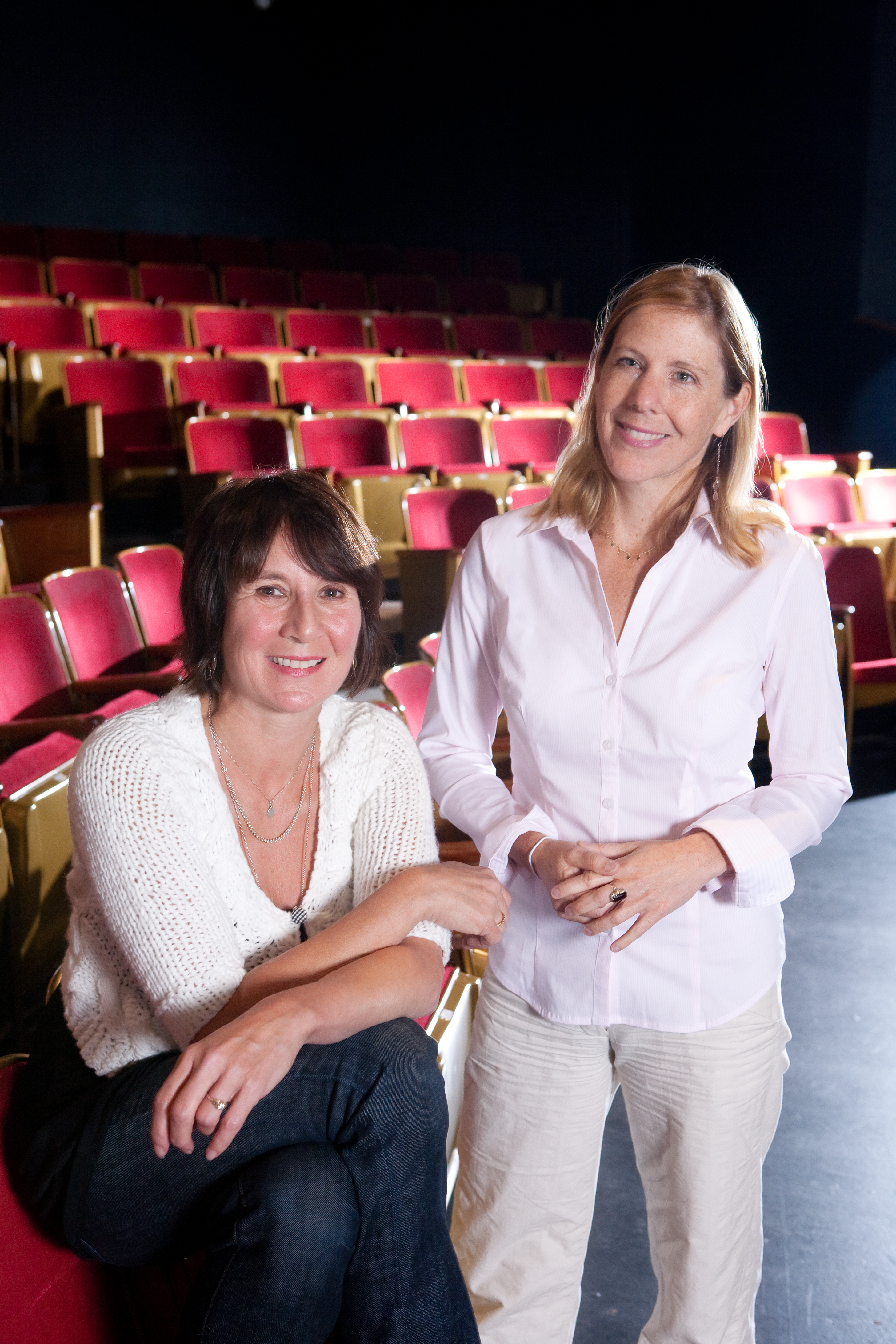 caption: Book-It Repertory Theatre Co-Artistic Directors Jane Jones and Myra Platt