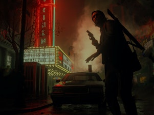 caption: Explore a twisted reflection of New York City in Alan Wake 2.