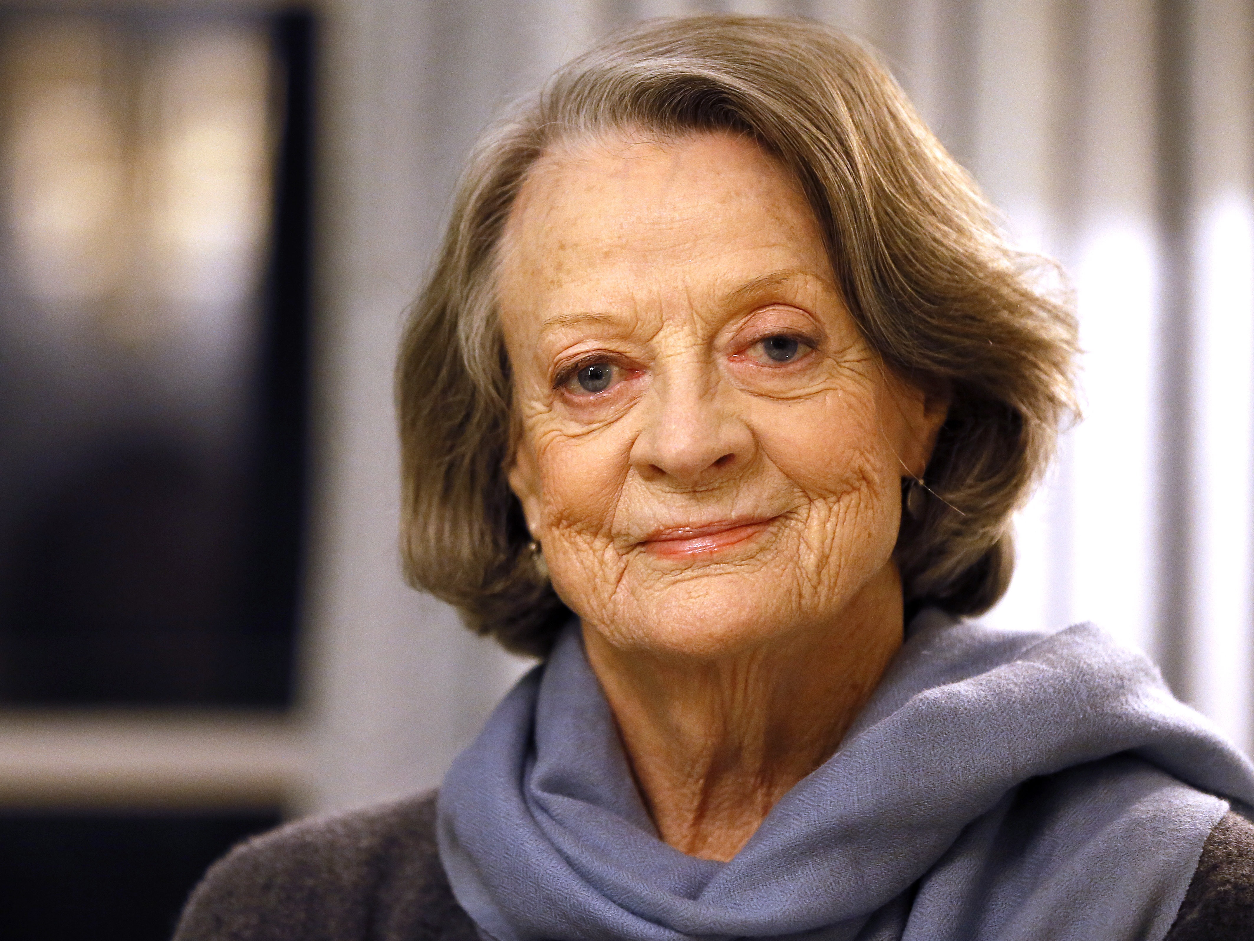 caption: Oscar, Emmy, and Tony-winning actor Maggie Smith played everything from wistful ingenues in Shakespeare to Harry Potter's Prof. McGonagall and the Dowager Countess in <em>Downton Abbey. </em>She died Friday at age 89.