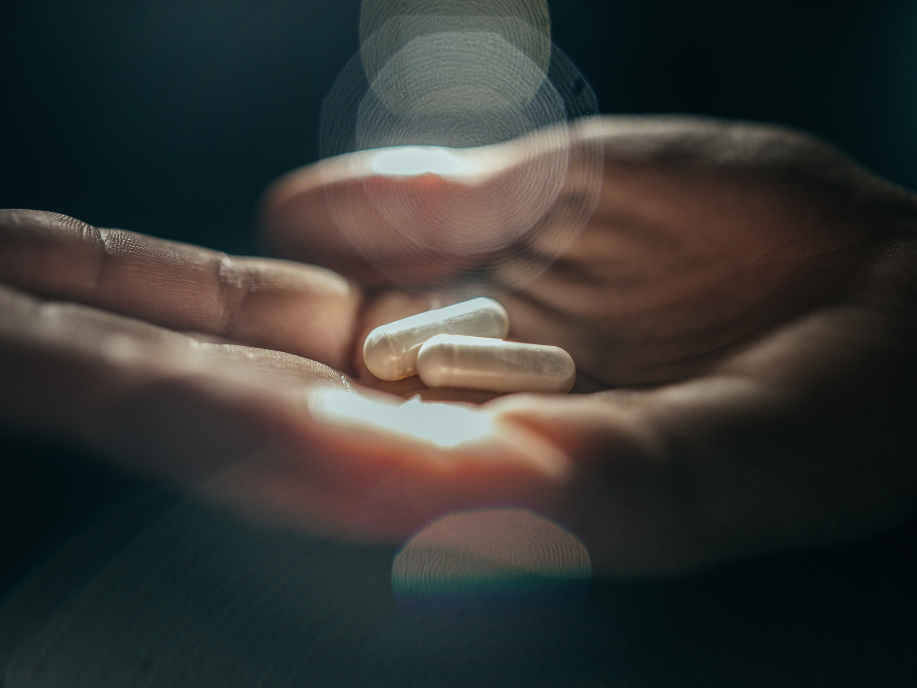 caption: A new study found the most commonly prescribed antidepressants in the U.S., called selective serotonin reuptake inhibitors, or SSRIs, tended to have fewer side effects than some older medications.