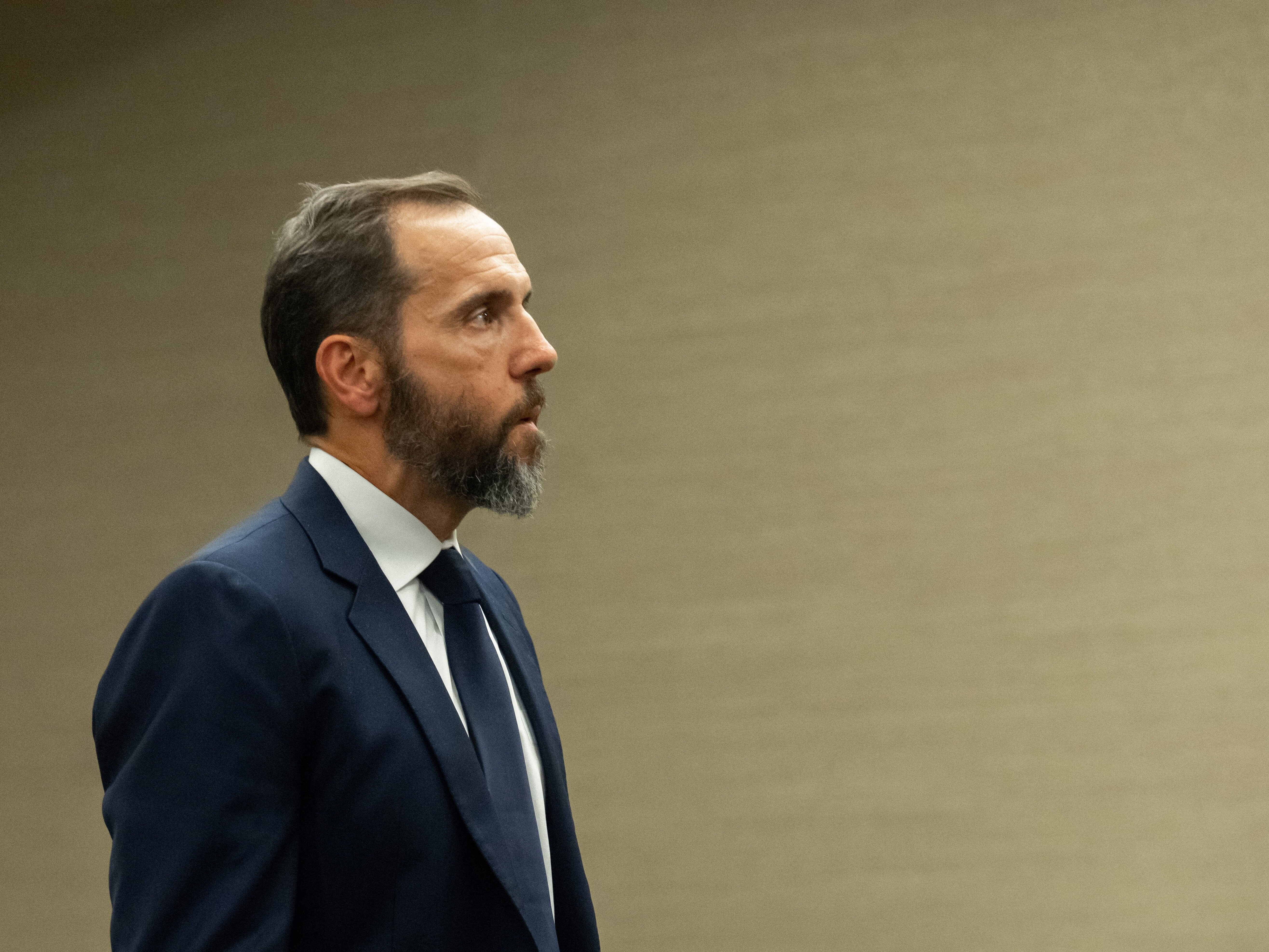 caption: Special counsel Jack Smith led the Jan. 6 case against Donald Trump. That case is now all but dead.