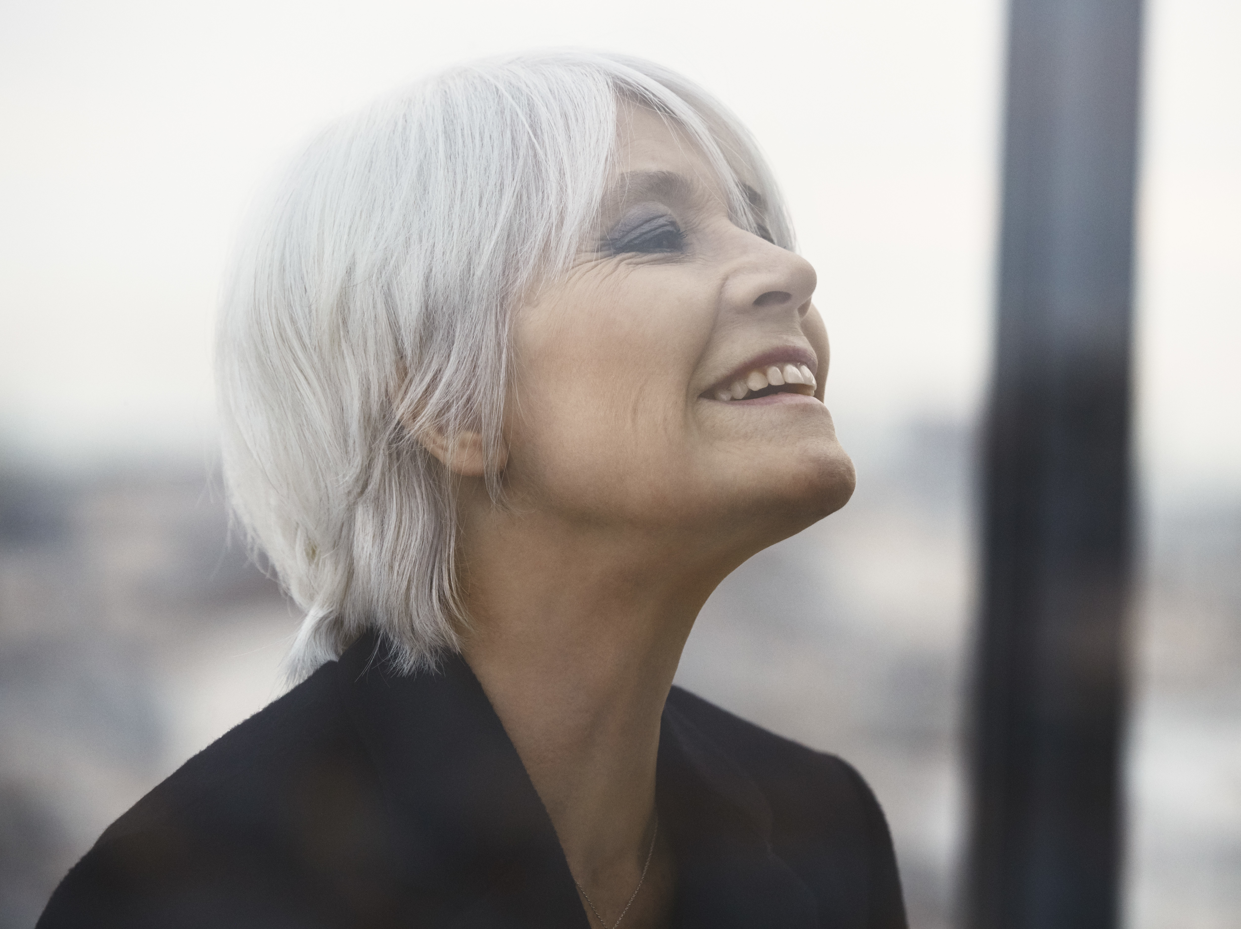 caption: "It's one of the things which make me really happy, and if a musician offers me a beautiful melody I cannot resist," Françoise Hardy says.