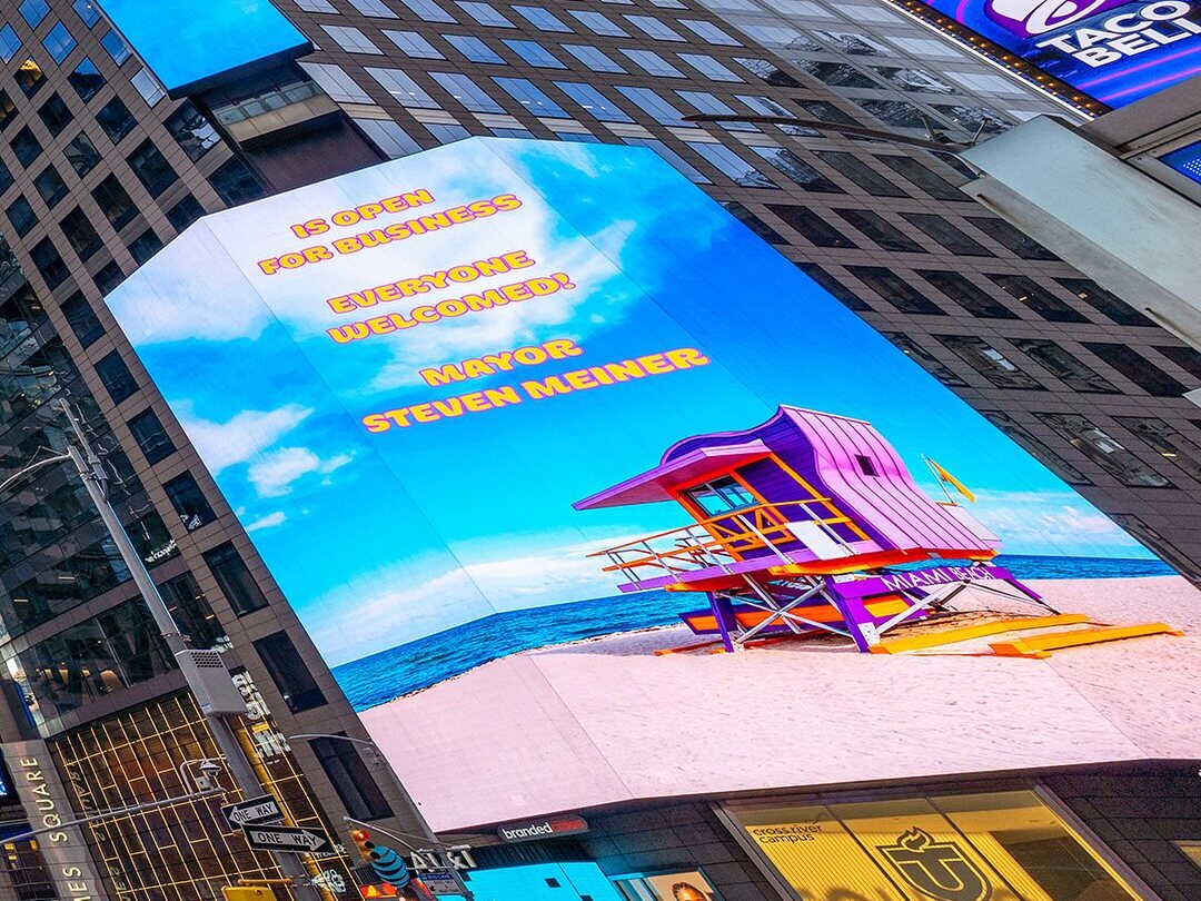 caption: Florida developer Russell Galbutt believes the election of a Democratic Socialist as mayor, Zohran Mamdani, in New York City is an opportunity to lure wealthy residents and their businesses to Miami Beach.