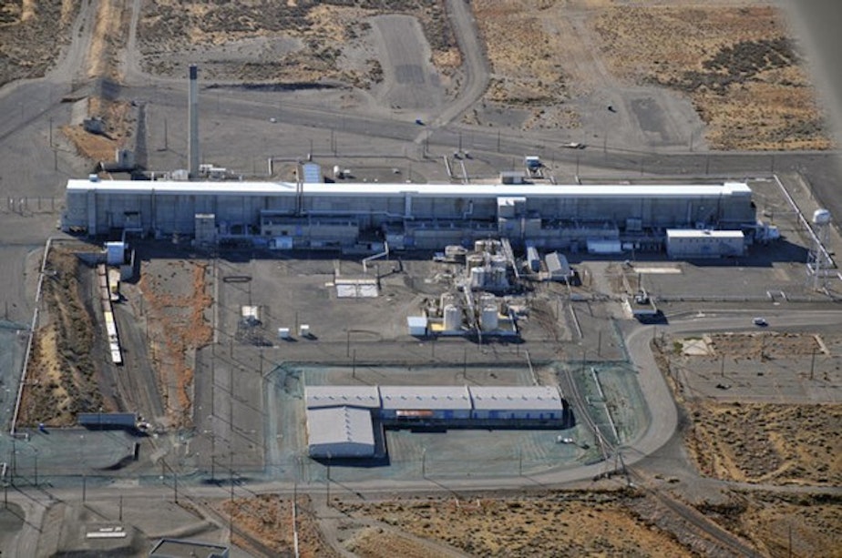 caption: <p>File photo of Plutonium Uranium Extraction Plant where Tuesday's emergency unfolded at the Hanford Site north of Richland, Washington.</p>