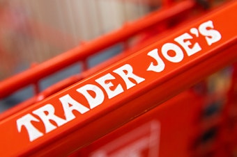 caption: A Trader Joe's in Hadley, Mass., has filed for a union election and would become the first unionized store in the chain if successful.