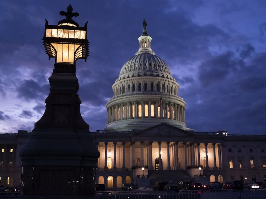 caption: The Senate has voted to overturn the Biden administration's rule that large private employers must require their workers to be vaccinated against COVID-19 or tested, or face losing their jobs.