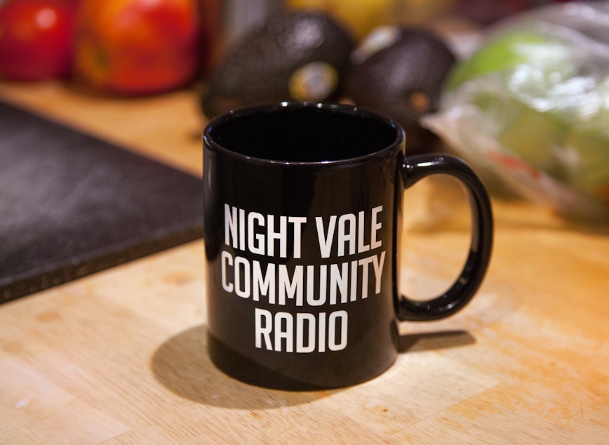 caption: 'Welcome to Night Vale' features a radio personality grappling with the strange occurences of his small desert town.