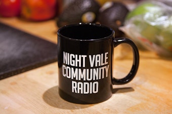caption: 'Welcome to Night Vale' features a radio personality grappling with the strange occurences of his small desert town.