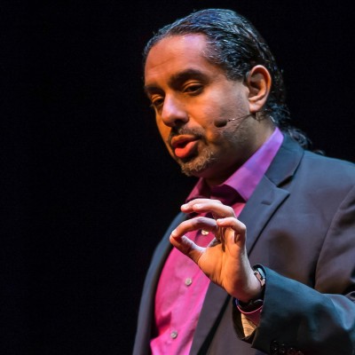caption: Computer scientist and author Ramez Naam