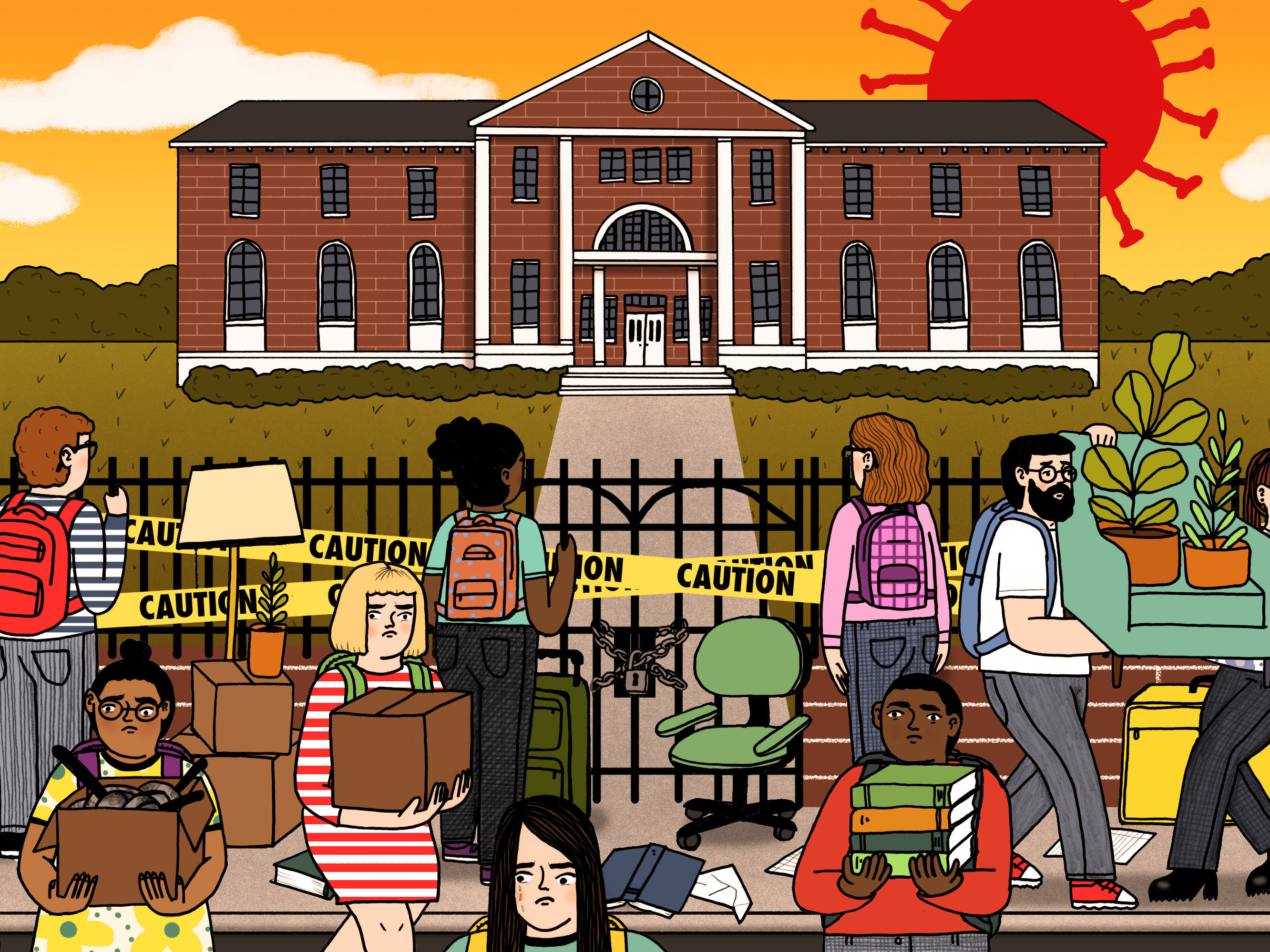 KUOW When Colleges Shut Down, Some Students Have Nowhere To Go