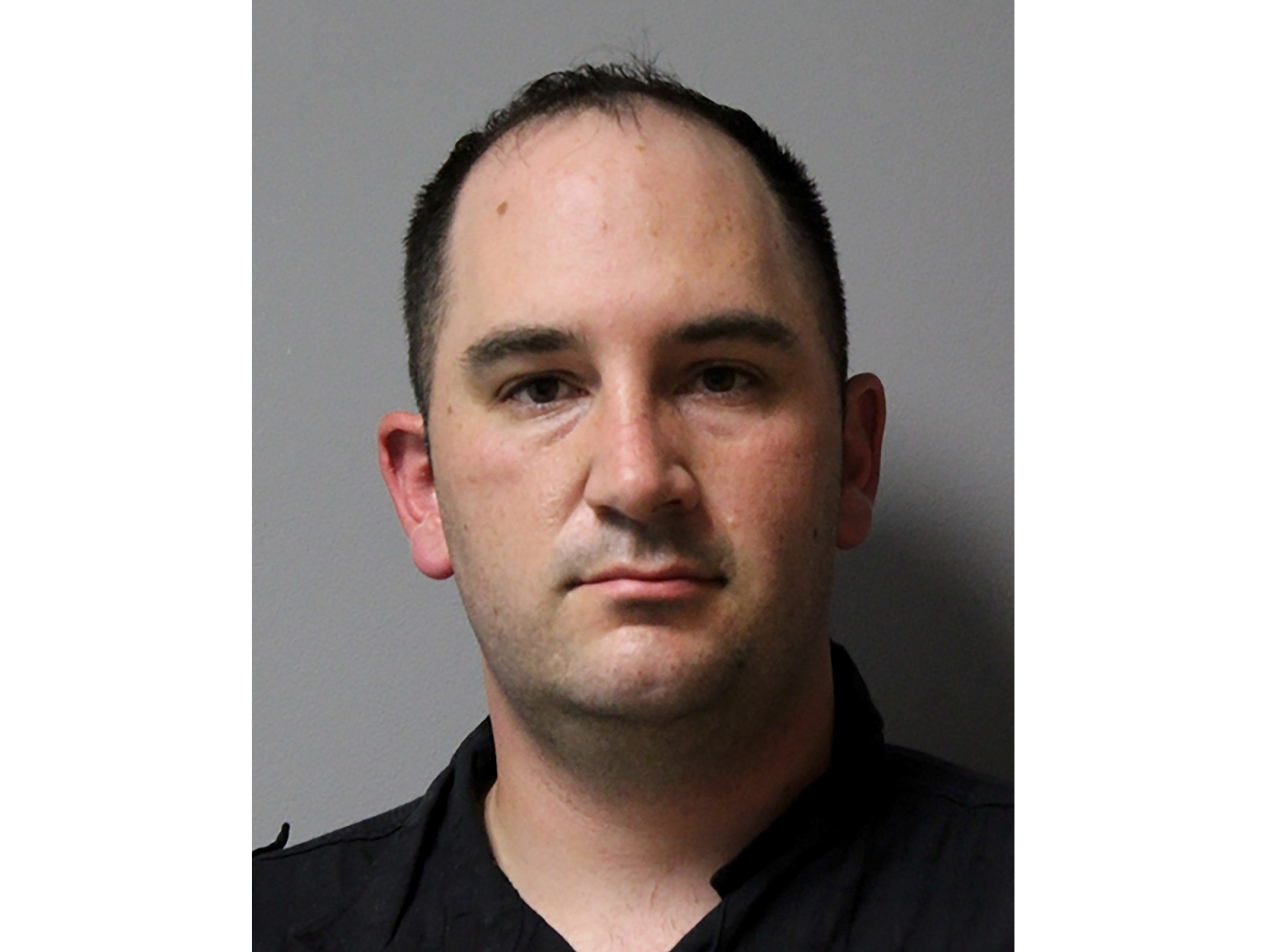 caption: This booking photo provided by the Austin, Texas, Police Department shows U.S. Army Sgt. Daniel Perry. Perry was convicted of murder for fatally shooting an armed protester in 2020, a Texas jury ruled Friday.