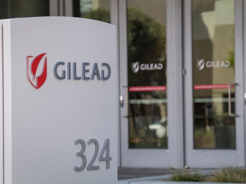 caption: After the Food and Drug Administration granted Gilead Sciences orphan drug status for its experimental drug remdesivir on Tuesday, Gilead asked that the agency rescind that status Wednesday.