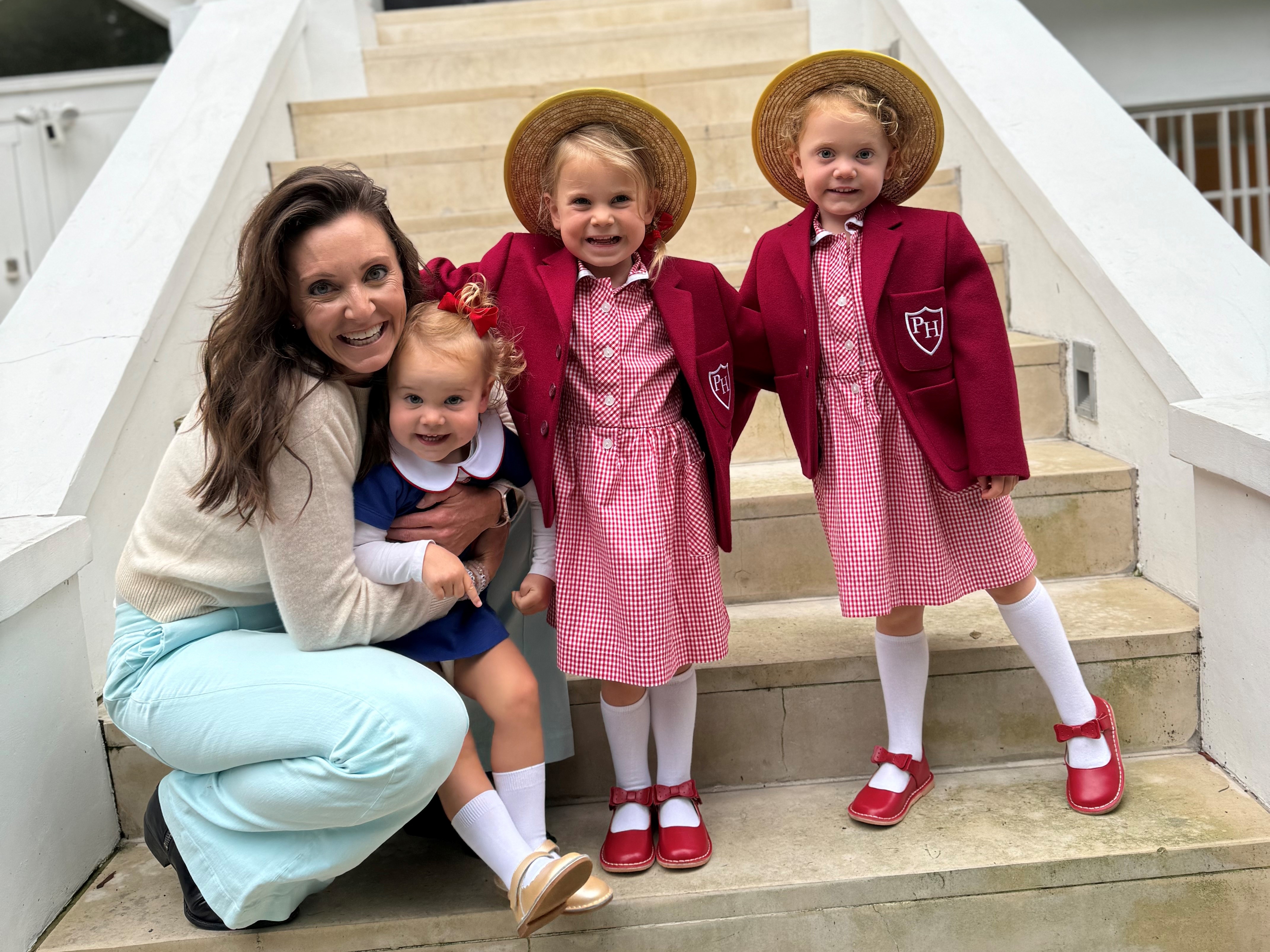 caption: Maggie Loucks was just 28 when she was diagnosed with breast cancer. She chose a treatment plan, new at the time, that could safeguard her fertility. Today, Loucks, 40, and her husband have three daughters.