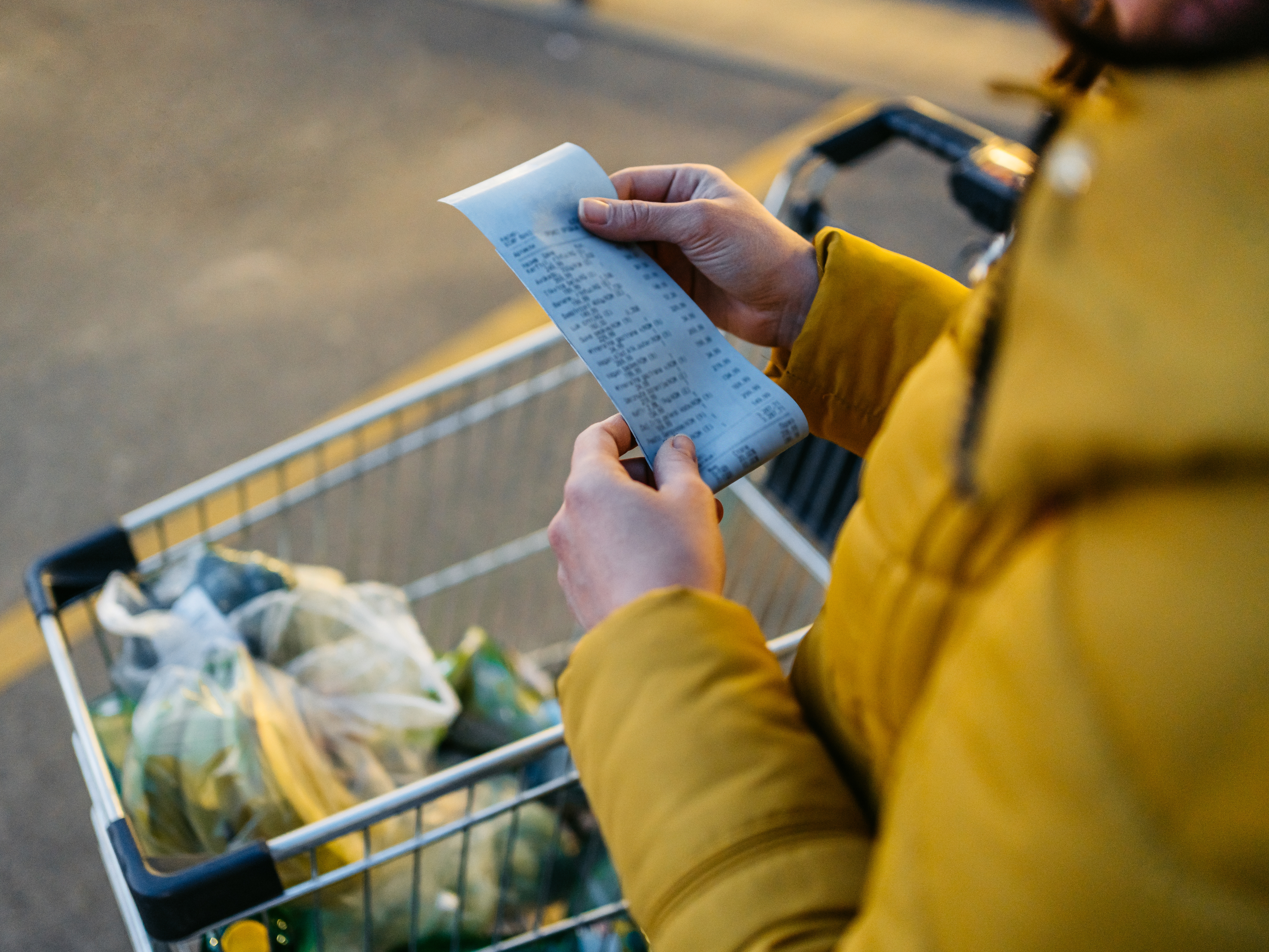 caption: A practical tip from NPR reader Lisa Gluskin: check your receipt before you leave the parking lot of the grocery store. If you spot an error at home, you will be less likely to go back to the store to right the wrong. 