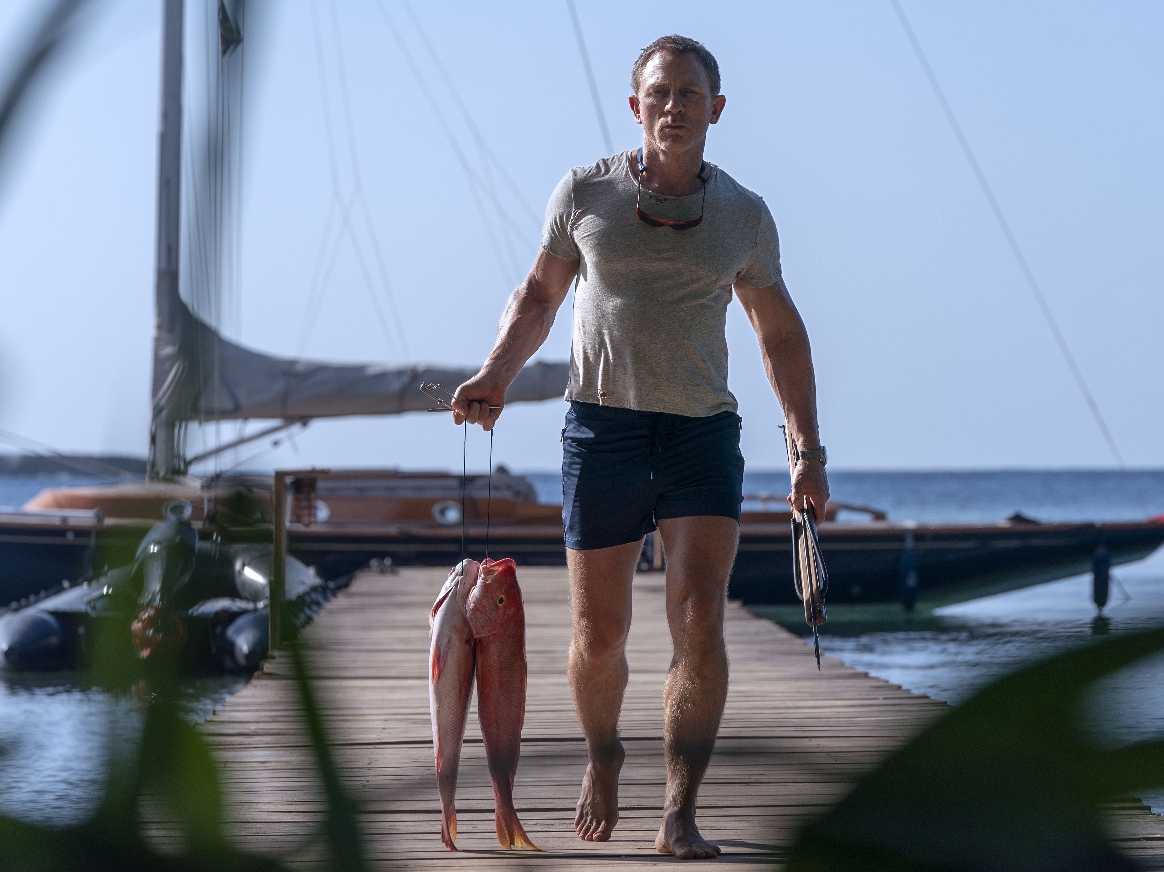 caption: In <em>No Time to Die</em>, Daniel Craig shows us a James Bond who's gone fishing.
