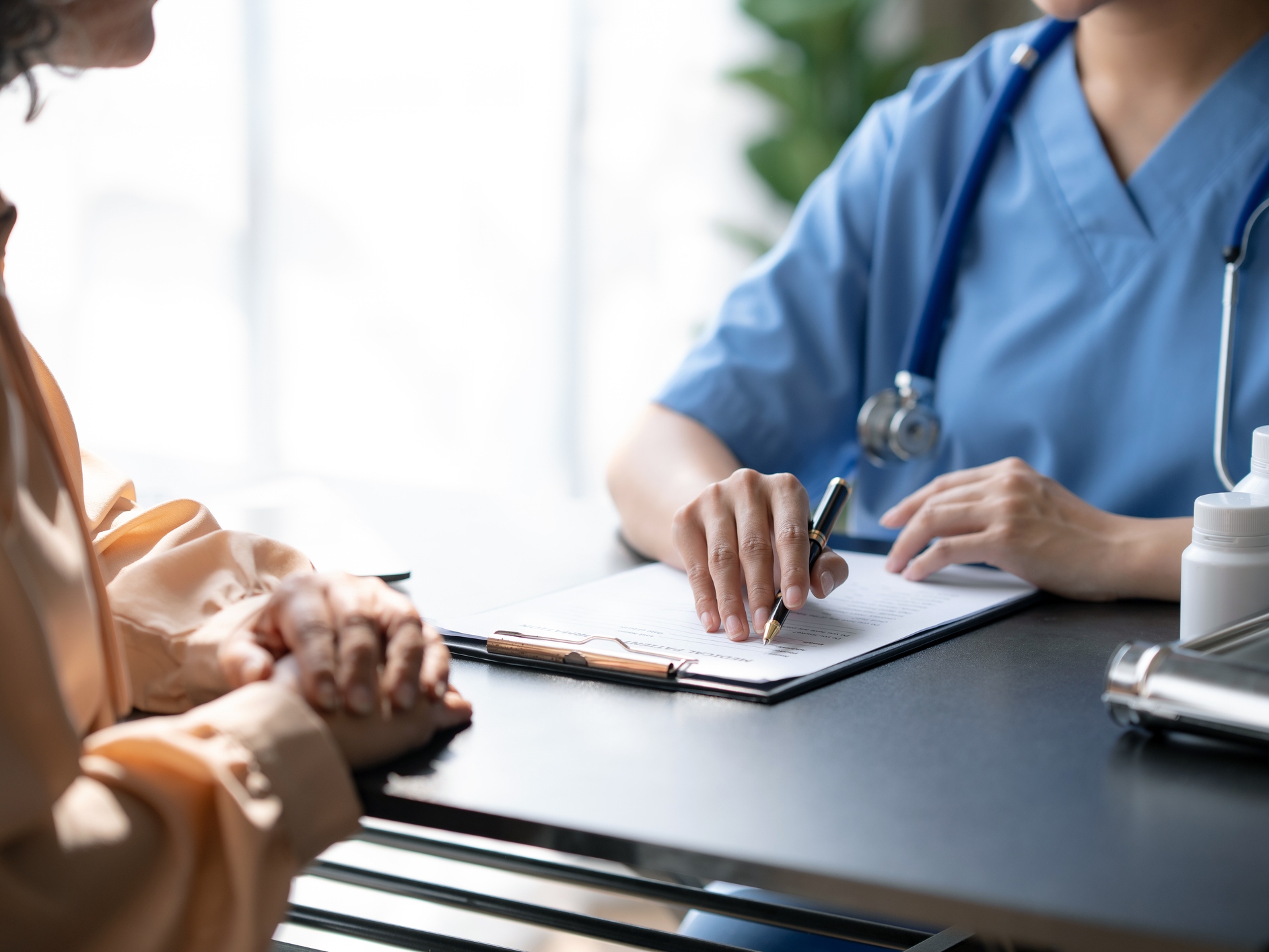 caption: Doctors in New York will have to discuss treatment costs upfront with patients under a new law.