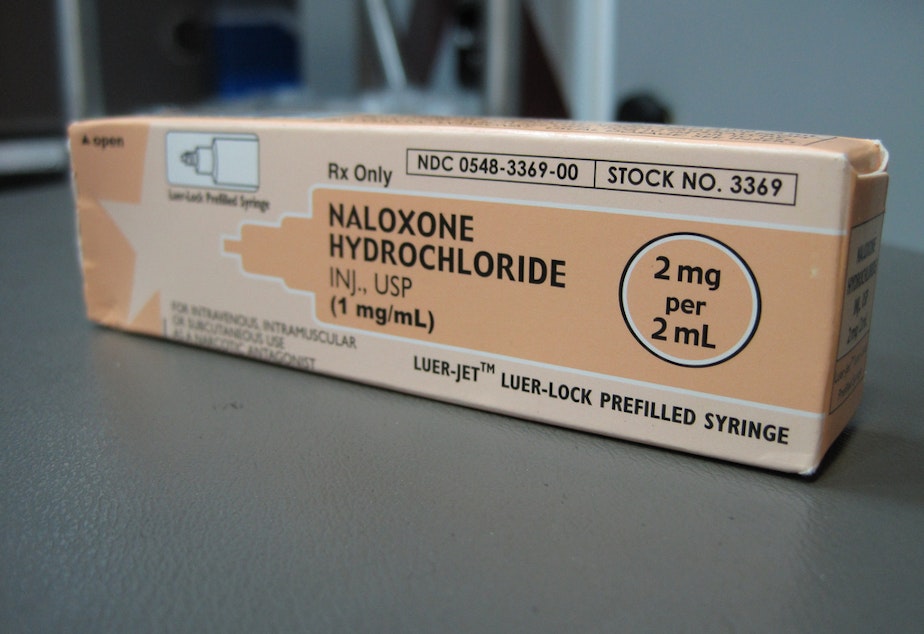 caption: Naloxone has been touted as an heroin overdose reversal drug.