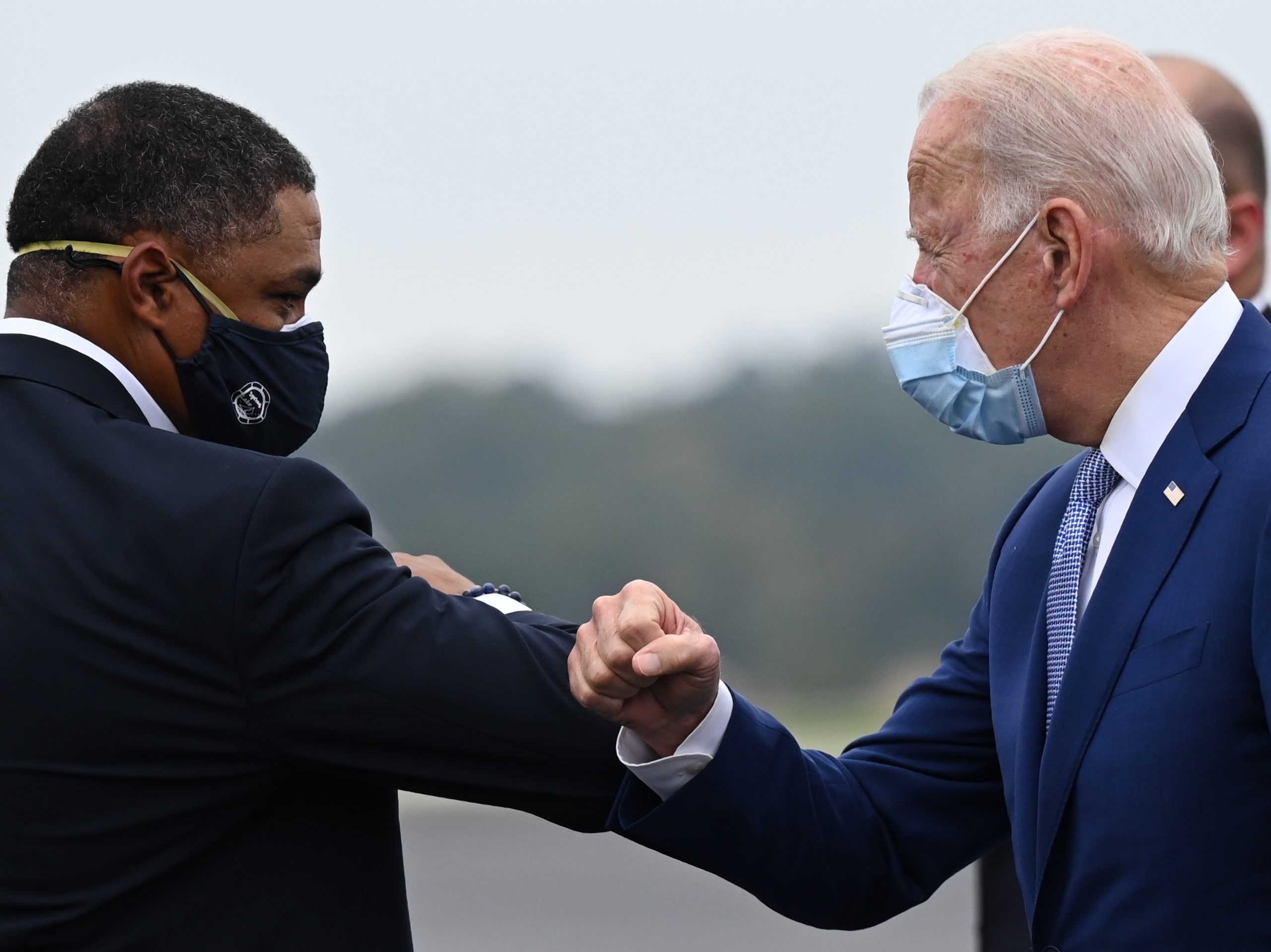caption: President-elect Joe Biden has tapped Louisiana Rep. Cedric Richmond (left) for a top job in his White House.