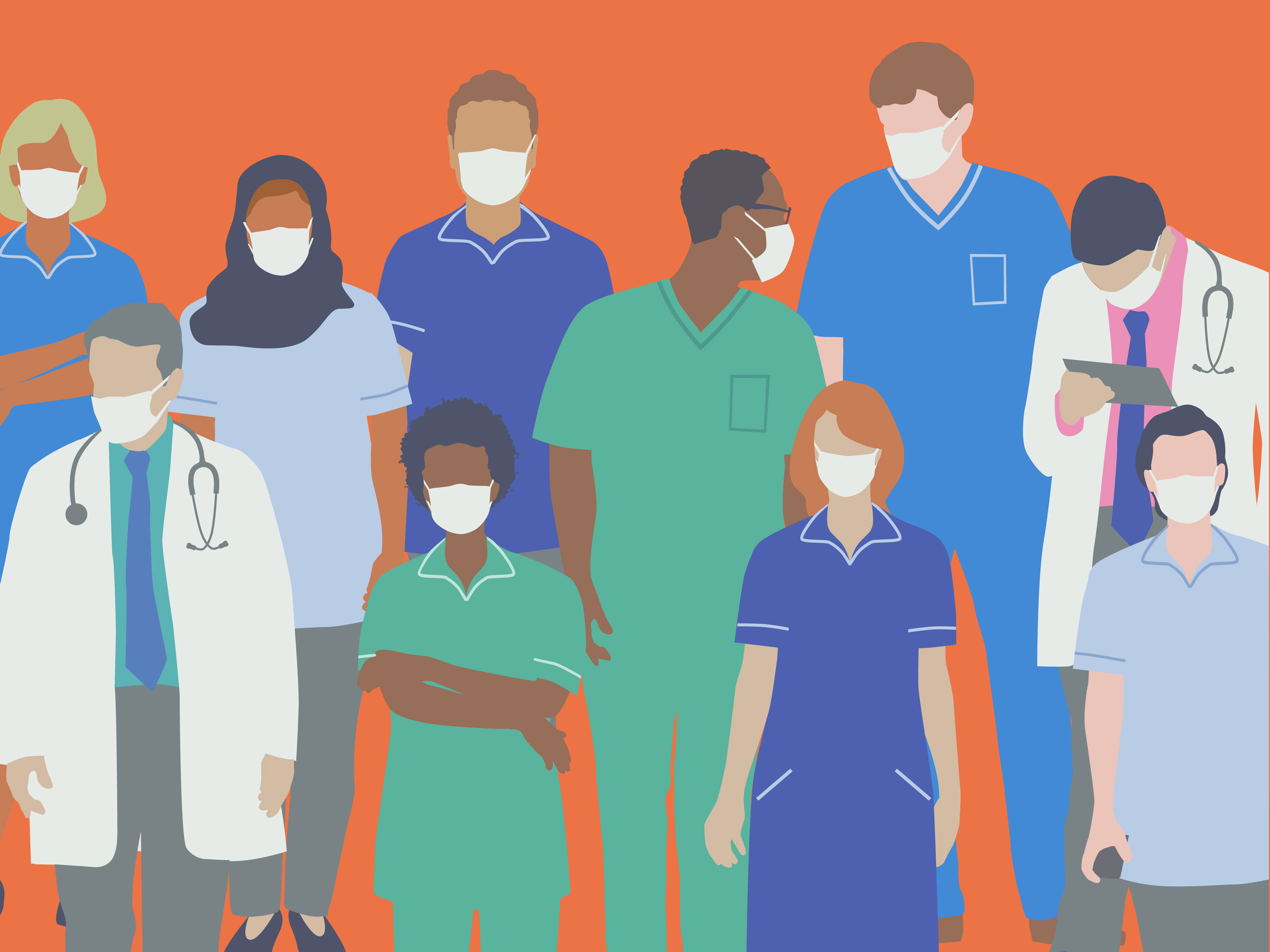 caption: More than 4,000 foreign-born doctors officially begin their residencies at hospitals across the United States today. They'll confront two historic challenges: The coronavirus pandemic and some of the most restrictive immigration policies this nation has seen in decades.