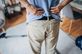 caption: Back and neck pain affect millions of Americans. New research suggests that opioids may not make sense for treating certain kinds of acute back pain.
