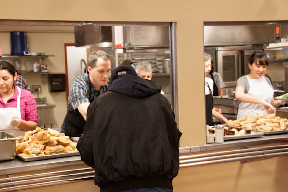 caption: St. James Cathedral Kitchen