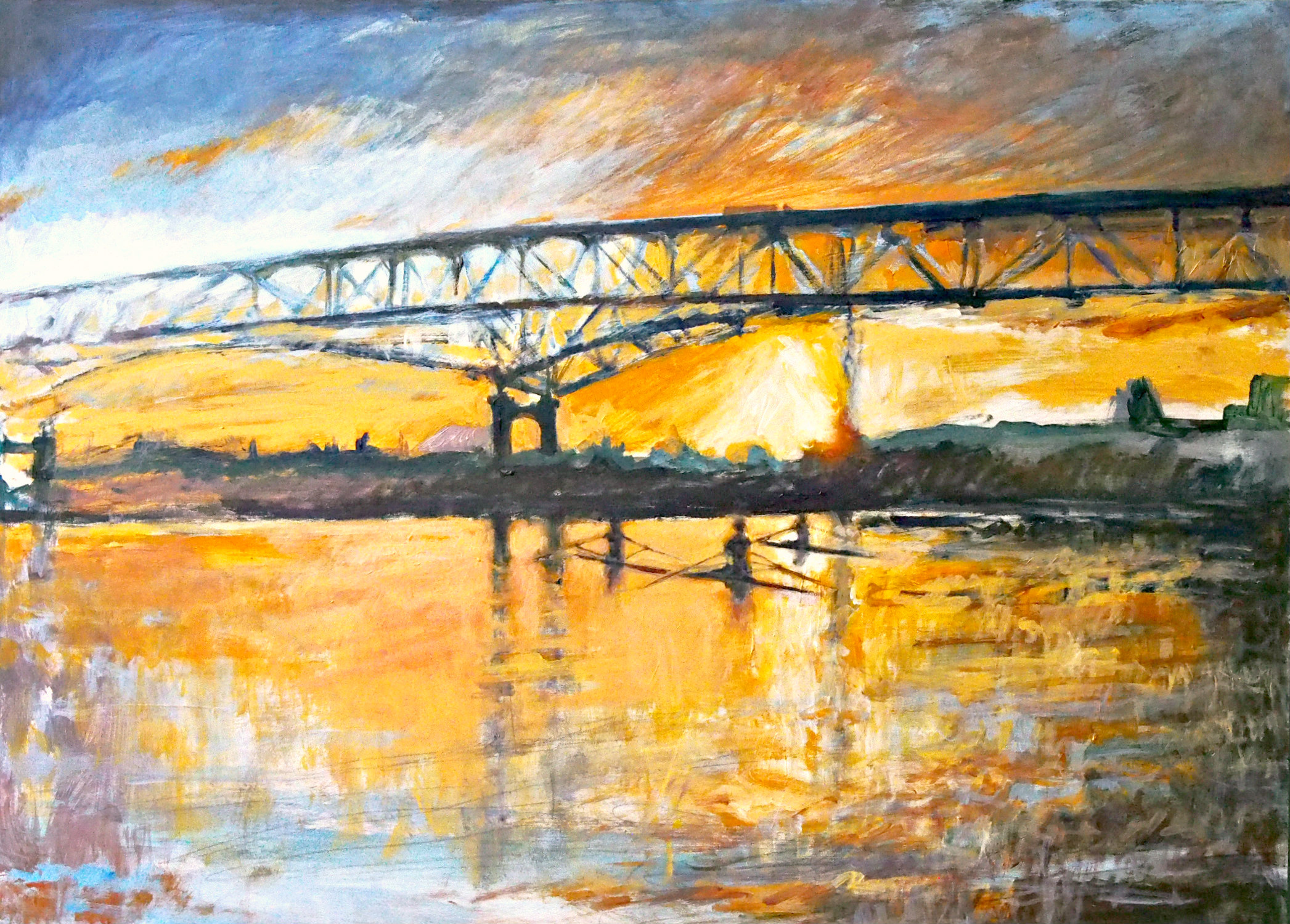 caption: 'Golden Row' by Niki Sherey Keenan