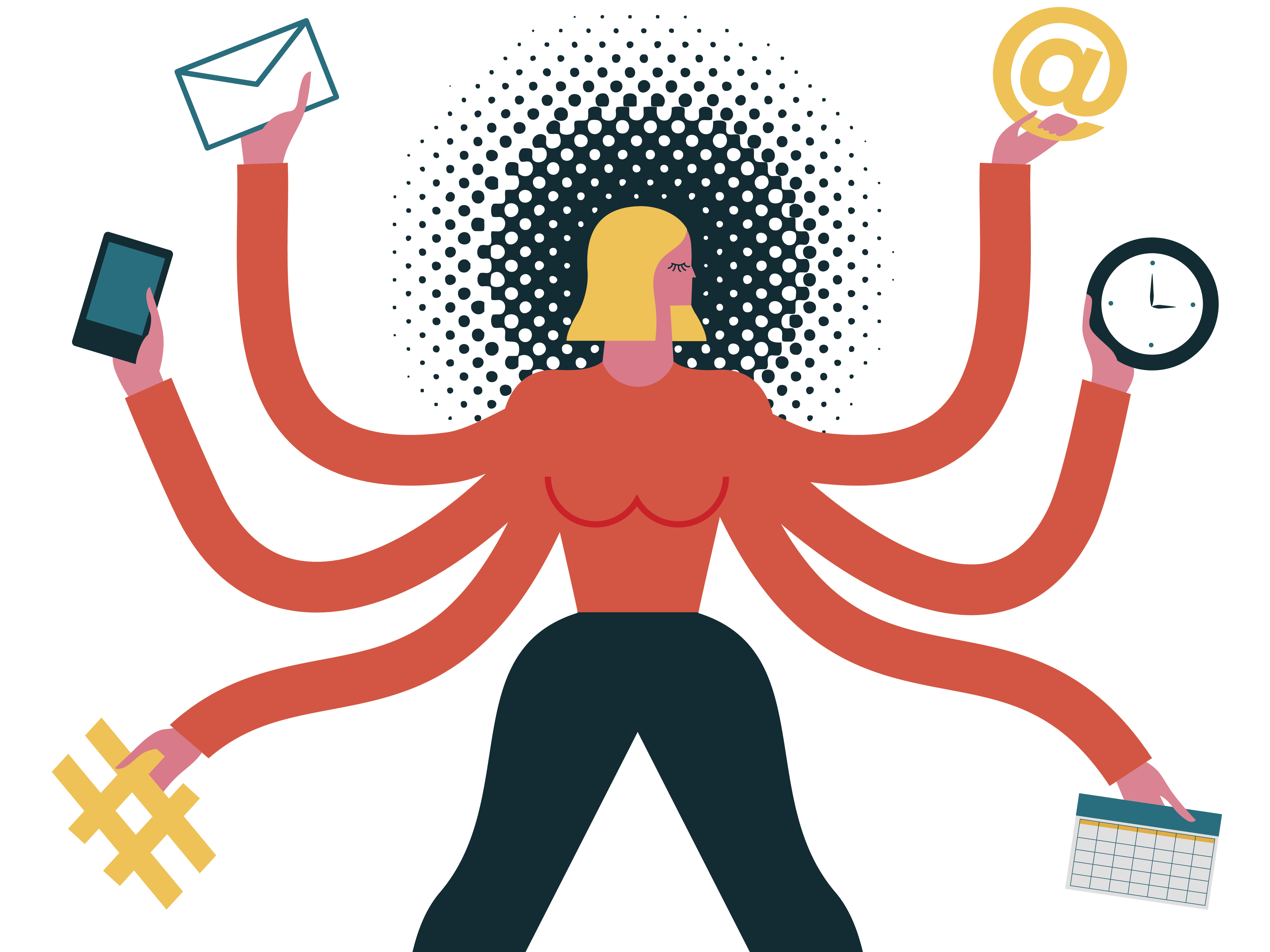 caption: Every time you give in to your phone or computer that's buzzing with notifications, you pay a price: little by little, you lose your ability to focus.