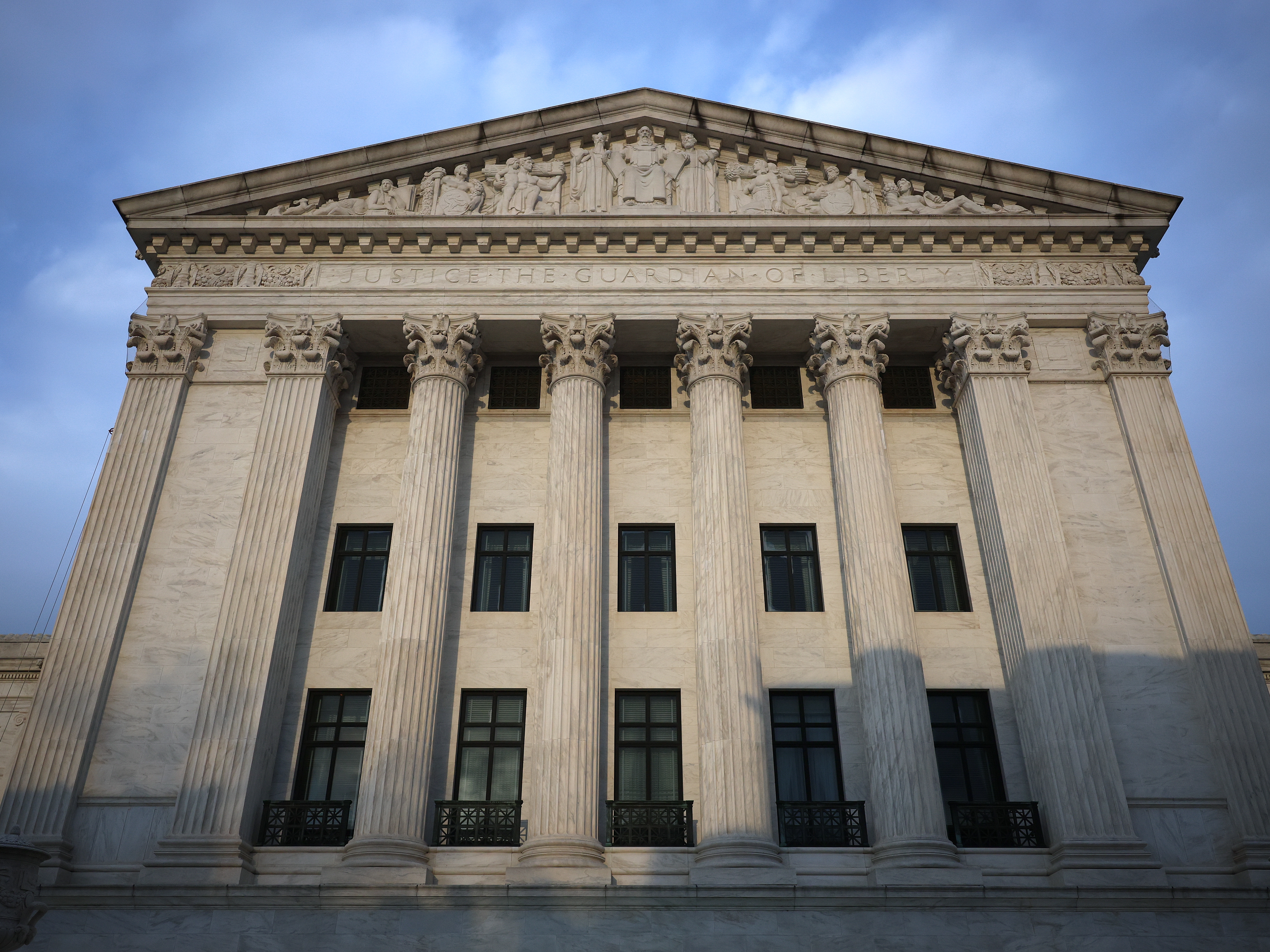 caption: The Supreme Court heard arguments in a case Monday involving Louisiana's congressional redistricting after the 2020 Census.