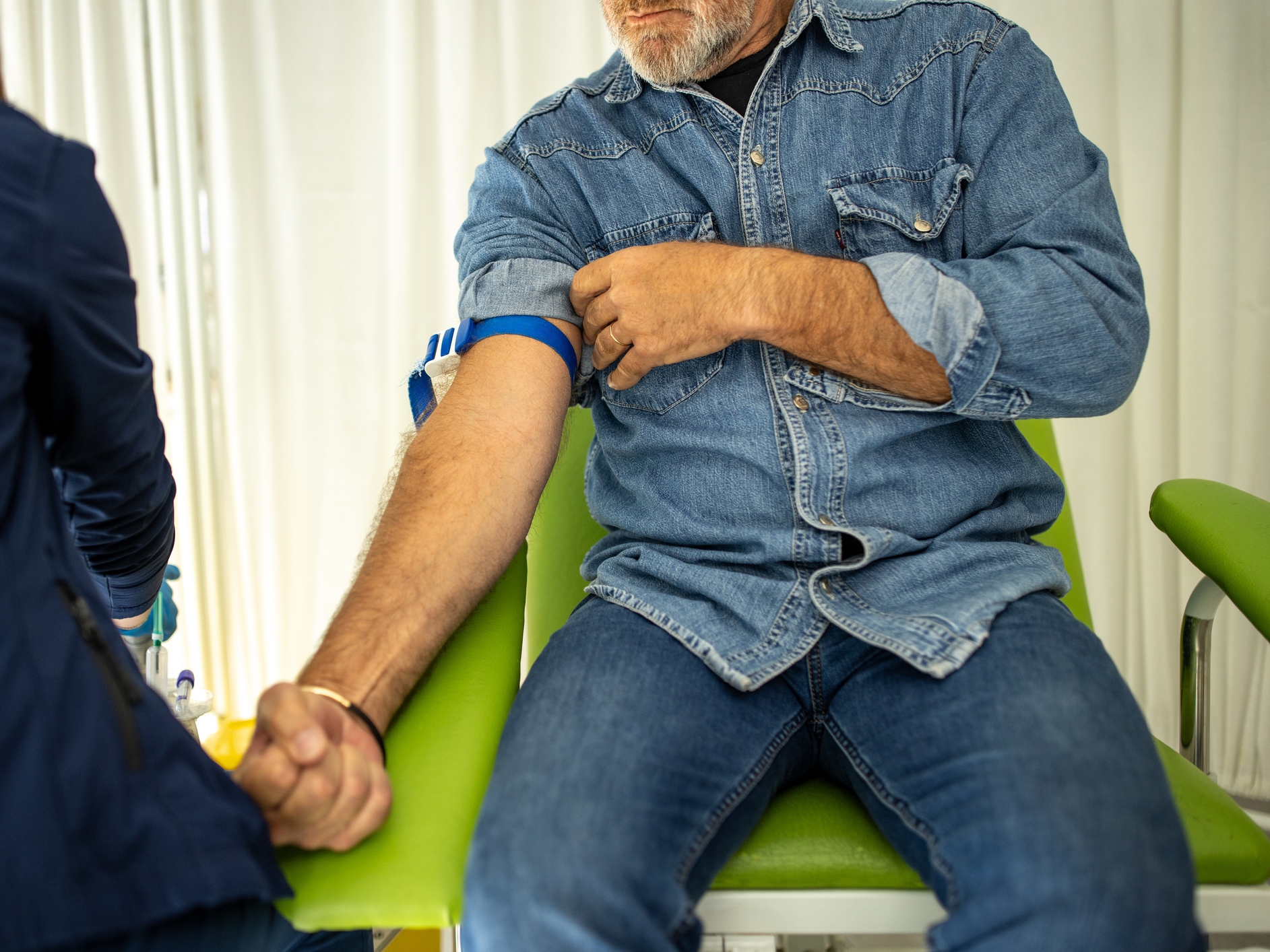 caption: A blood test called a PSA can help screen men for prostate cancer but it can also lead to unnecessary treatment.