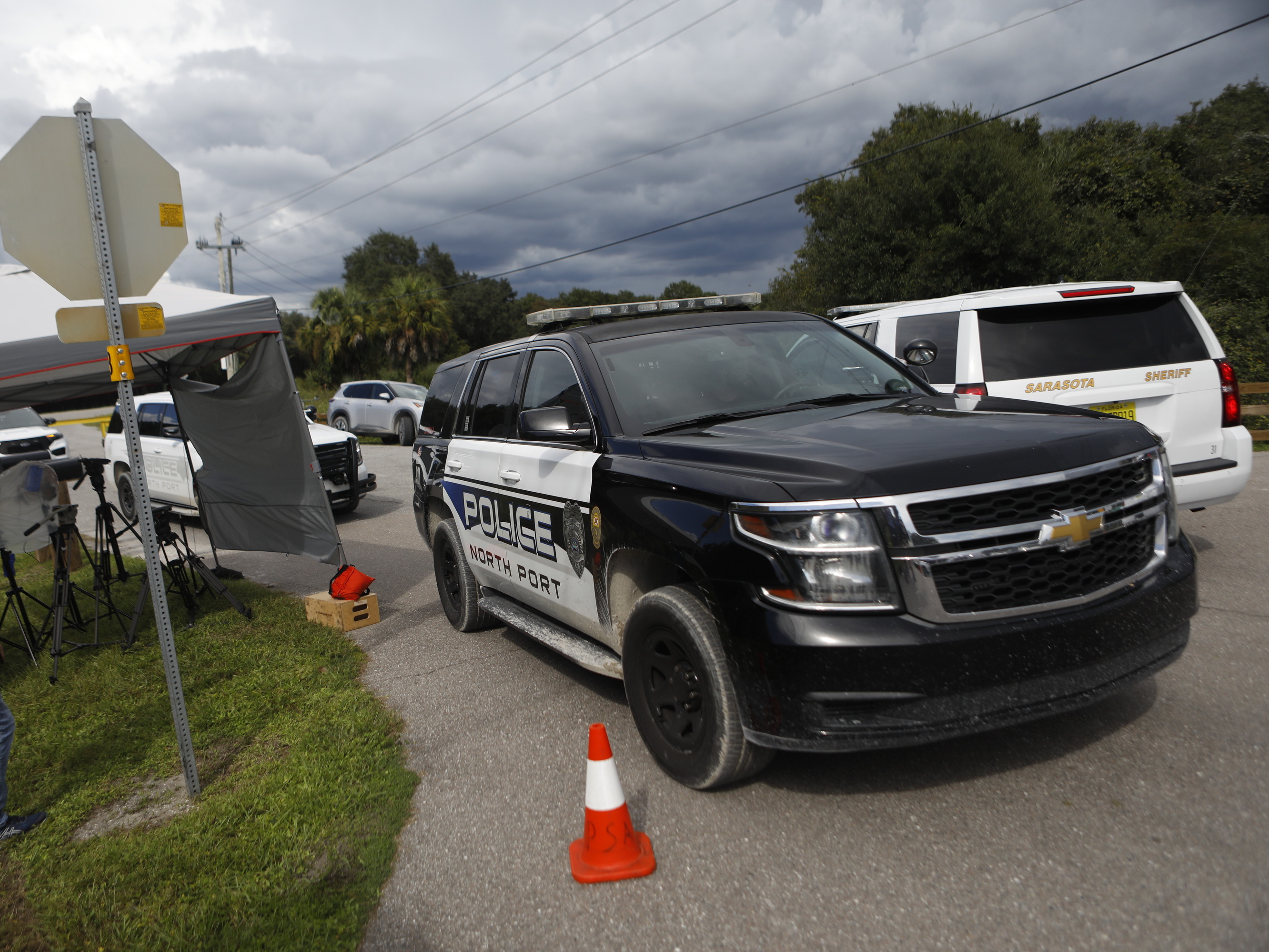 caption: Law enforcement agencies are continuing their search in the a Sarasota County, Fla., nature reserve for Brian Laundrie, a person of interest in the death of Gabby Petito. The families of Jelani Day and Daniel Robinson, who have been missing for weeks and months, respectively, are calling for more attention to be brought to their cases.