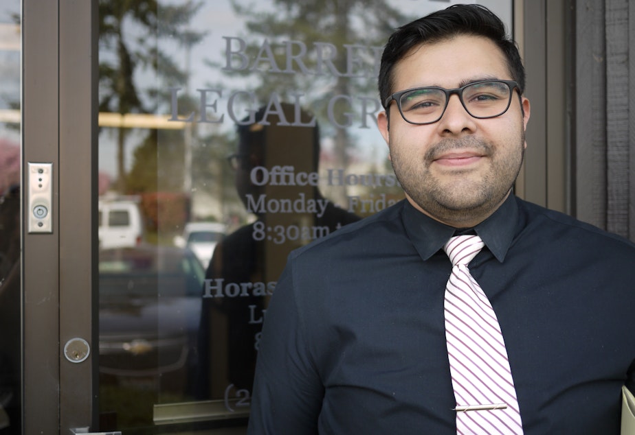 caption: Luis Cortes, the undocumented attorney who took up Daniel Ramirez's case.