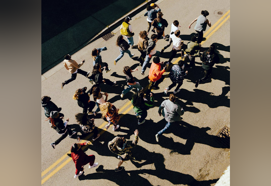 caption: LINDENAVE!, the debut album by Seattle hip-hop artist Oble Reed, topped the Seattle Times Best Washington Albums of 2023 list (album art above).