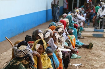 caption: Even a straightforward cataract surgery may be impossible in many places. These patients underwent surgery as part of a campaign run by Himalayan Cataract Project at the Bisidimo Hospital in Ethiopia. Surgeons performed more than 1,600 cataract surgeries during a six-day event.
