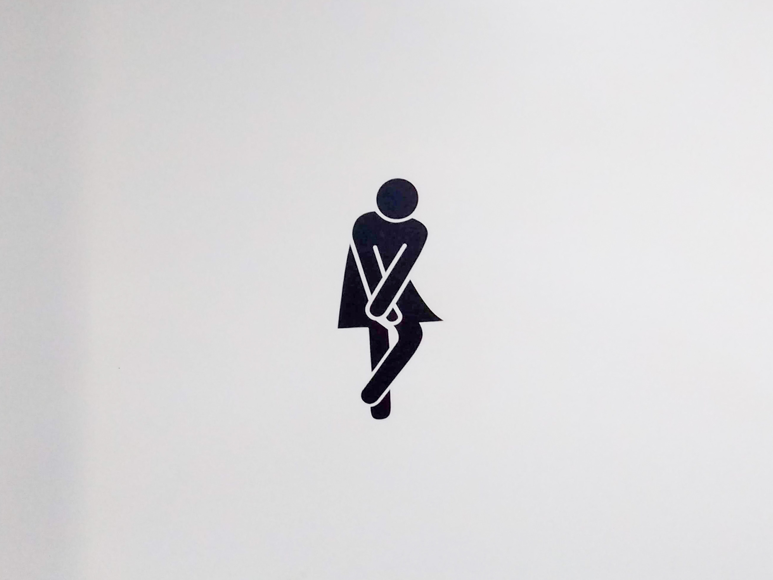 caption: A sign from Valencia, Spain, is a reminder of how important it is to have access to a safe toilet.