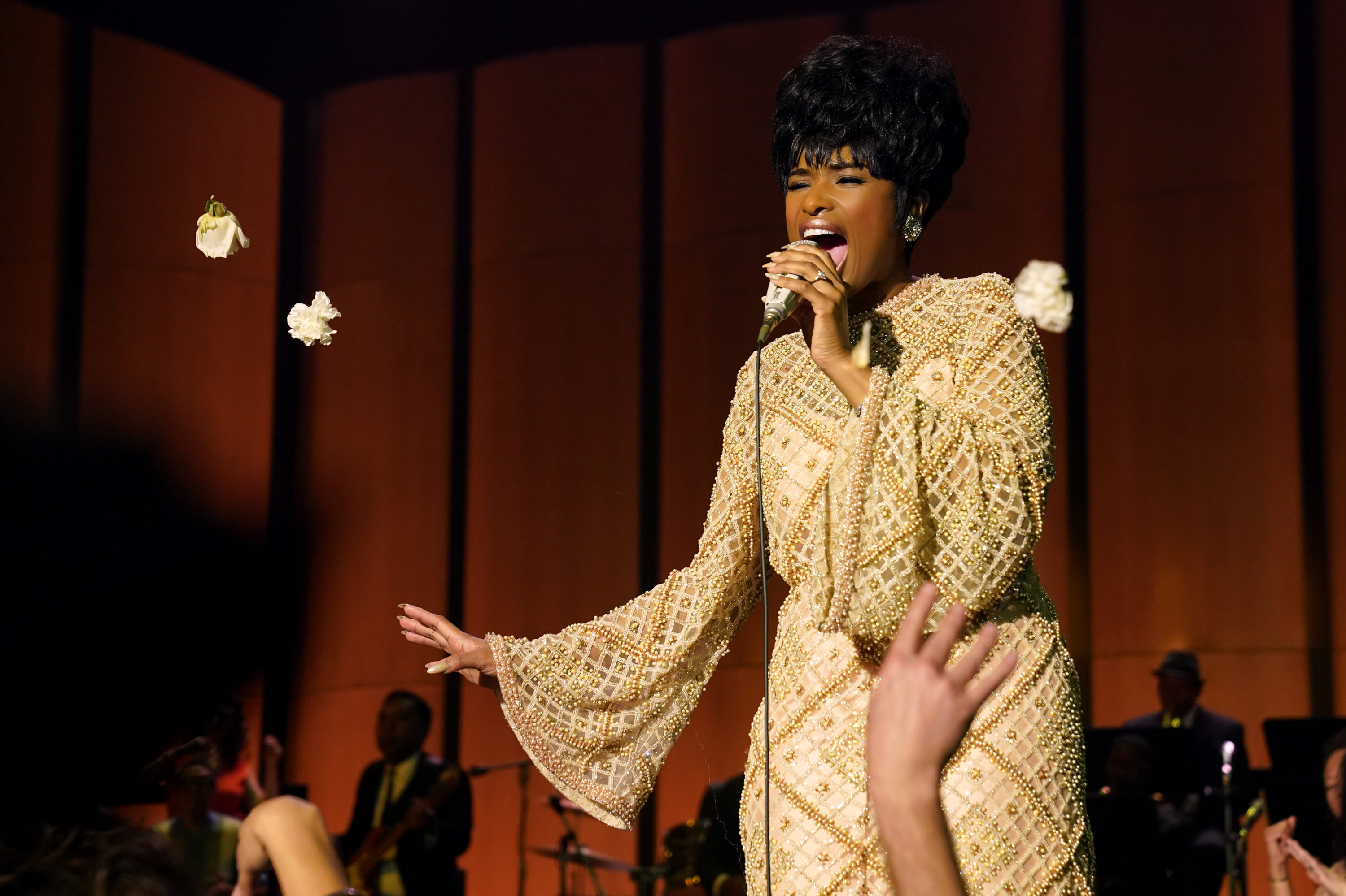 caption: Jennifer Hudson stars as Aretha Franklin in "Respect." (Quantrell D. Colbert)