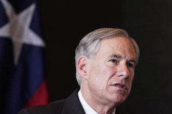 caption: Texas Gov. Greg Abbott has signed into law a bill that bans abortion beginning at around six weeks.
