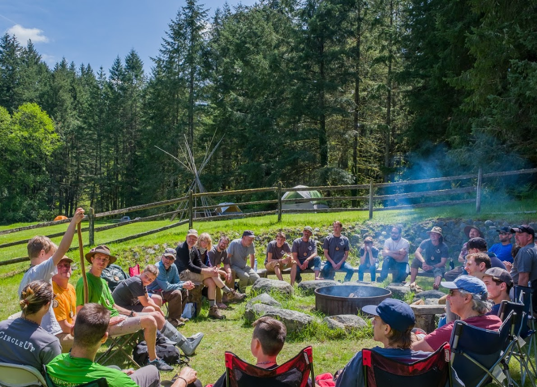 caption: A Vashon Island Journeymen session