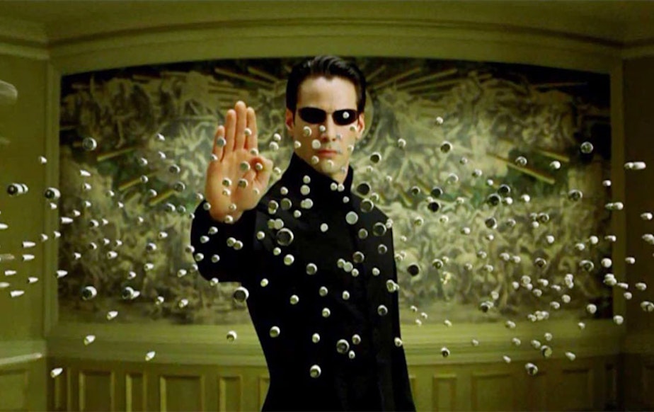 caption: A scene from The Matrix