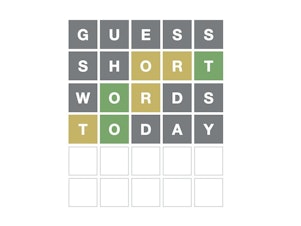 Wordle word game.