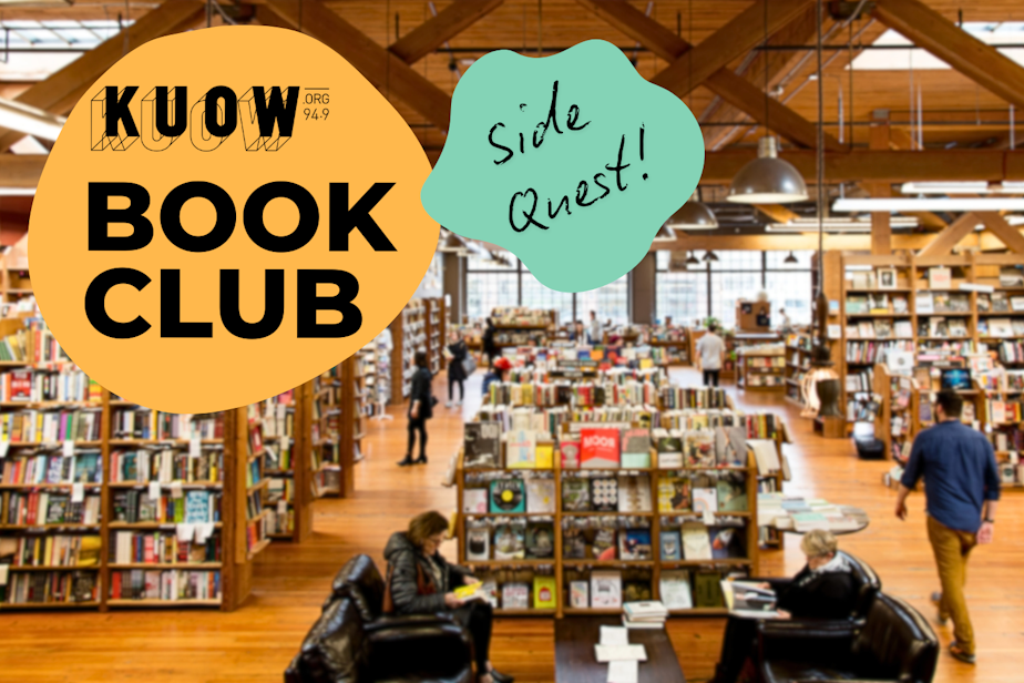 caption: Meet Me Here co-host Katie Campbell recently interviewed Sofia Brekkan, events manager at Elliott Bay Book Company in Seattle's Capitol Hill neighborhood.