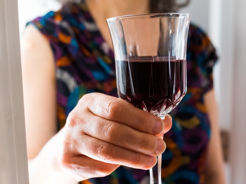caption: People are wondering if alcohol in between vaccine doses might have an impact on your body's reaction to the vaccination.