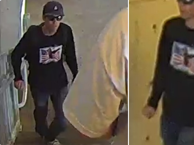 caption: The FBI released photos of what they say is a person of interest in Wednesday's shooting of Charlie Kirk, asking for the public's help identifying them.