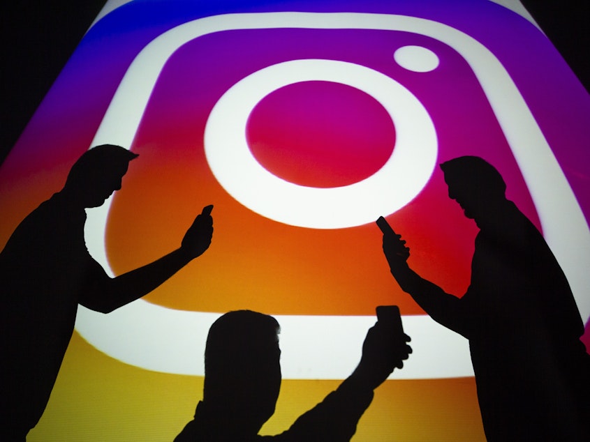 caption: Instagram has increasingly become a home for hate speech and extremist content, according to Taylor Lorenz, a reporter for <em>The Atlantic</em>.
