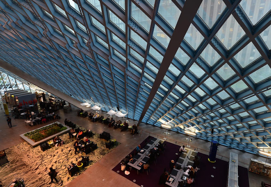caption: LMN Architects worked on the Seattle Central Library project.
