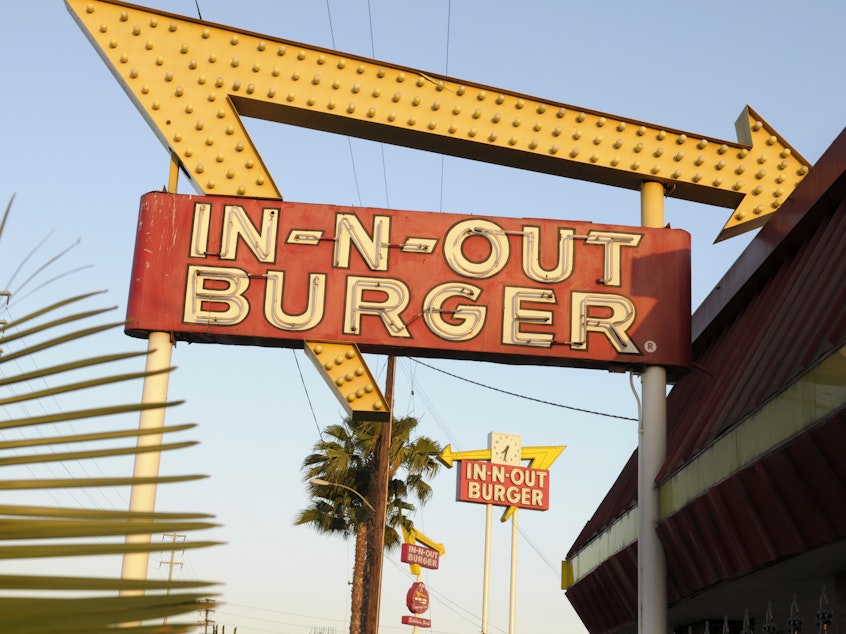 caption: People in San Francisco cannot dine in at the city's only In-N-Out Burger, a popular California chain, after the restaurant did not follow COVID-19 protocols.