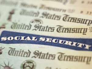caption: A Social Security trust fund is expected to run short of cash by 2033, according to new estimates, which would potentially reduce benefits to millions of Americans who depend on the program.